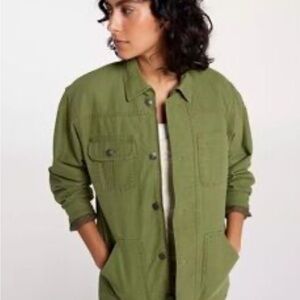 Alpine Design Green Shirt Jacket